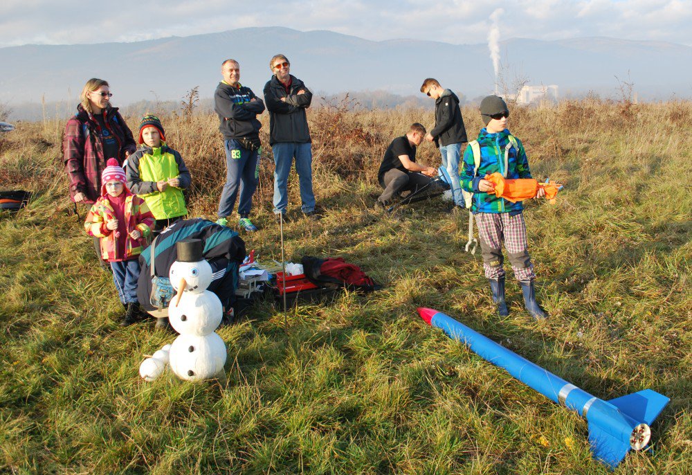 Snehulak a Modro-cervena 4xROS